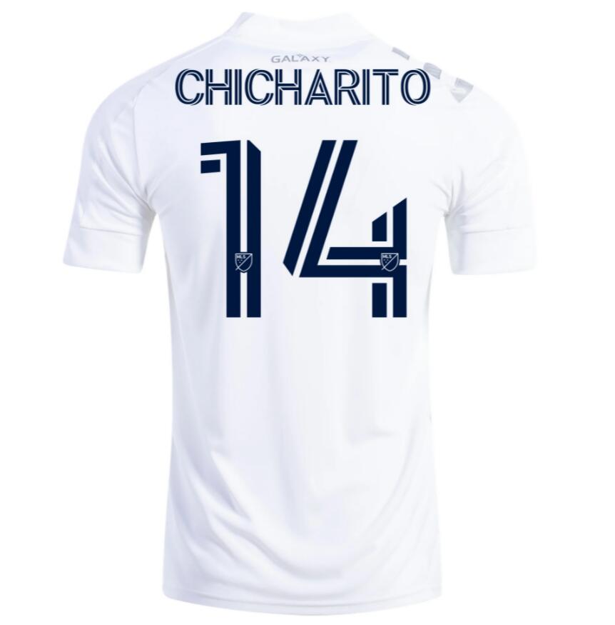 2021/22 La Galaxy Home Kit Soccer Jersey CHICHARITO HERNÁNDEZ #14